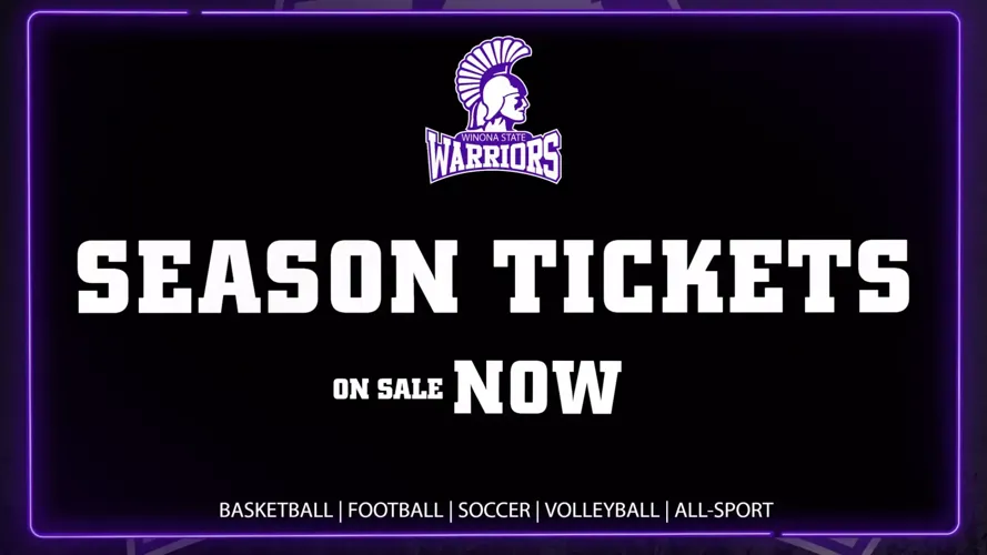 WINONA STATE ATHLETICS 2026-2027 SEASON TICKETS ON SALE NOW