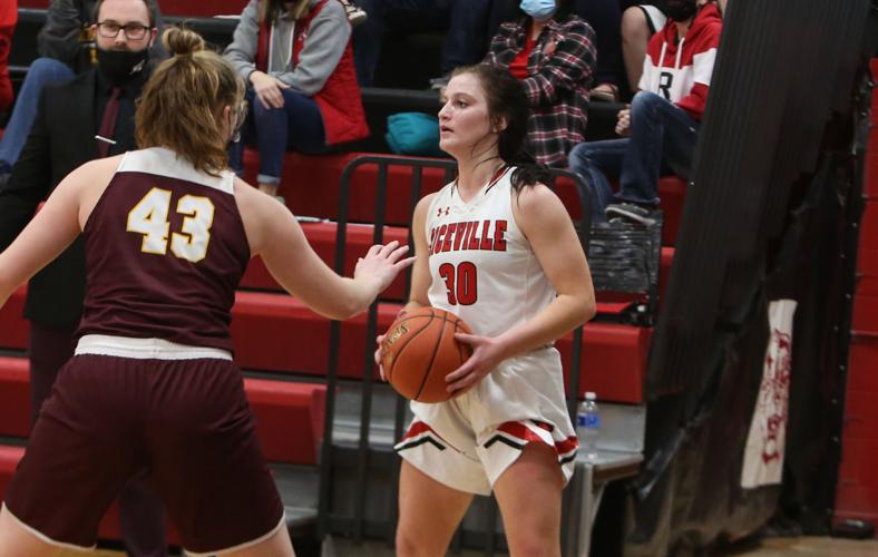 Riceville girls basketball vs Clarksville - Fair