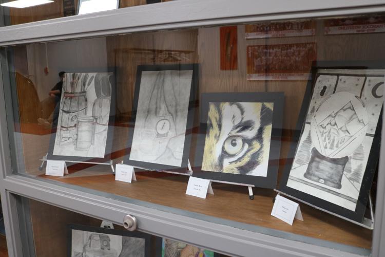 West Hancock Fine Arts week displayed art -2