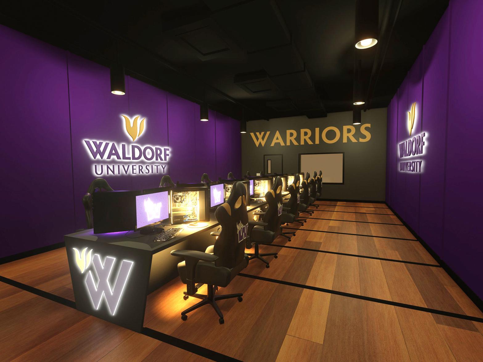 Waldorf Introduces Esports Coach New Arena Plans North Iowa
