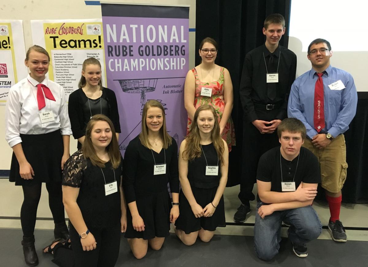 St. Ansgar participates in National Rube Goldberg Contest