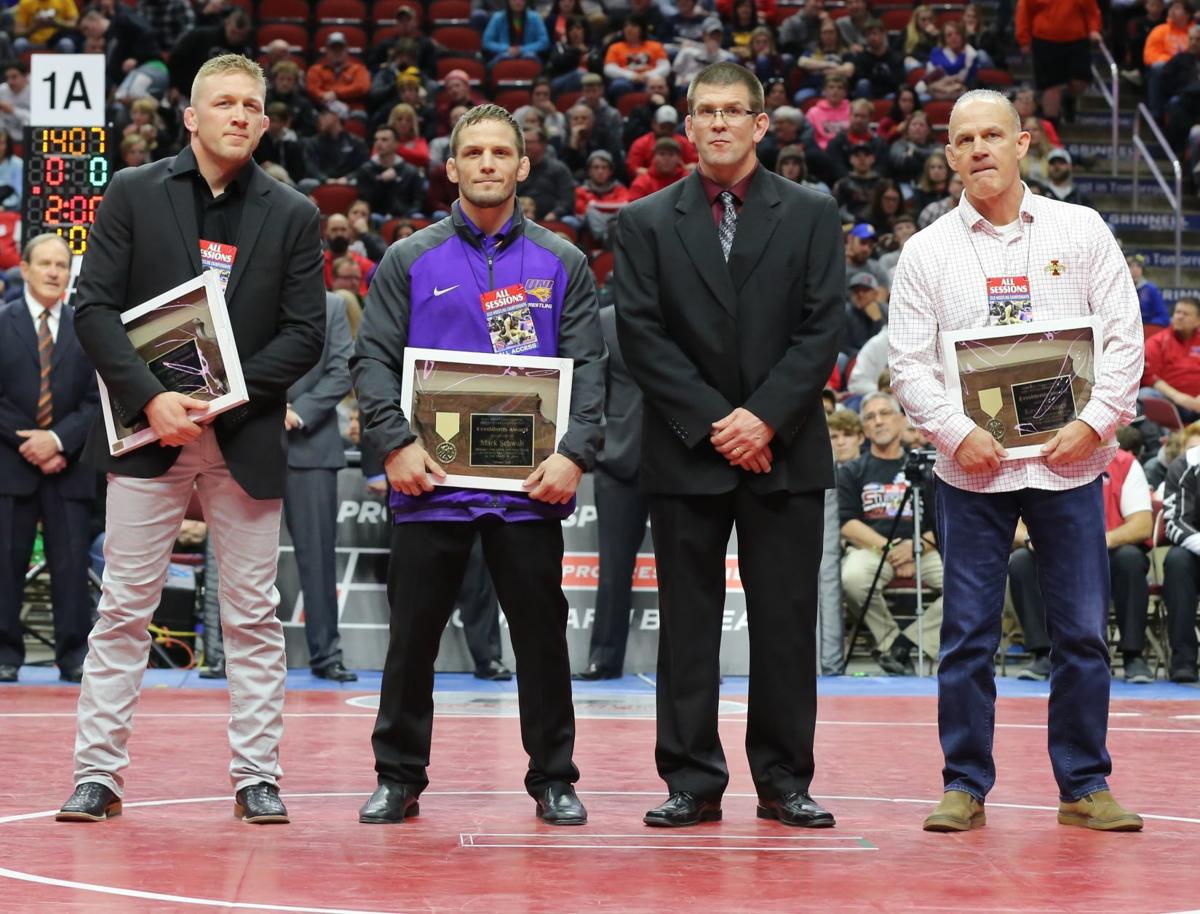 Osage native Doug Schwab receives wrestling honor