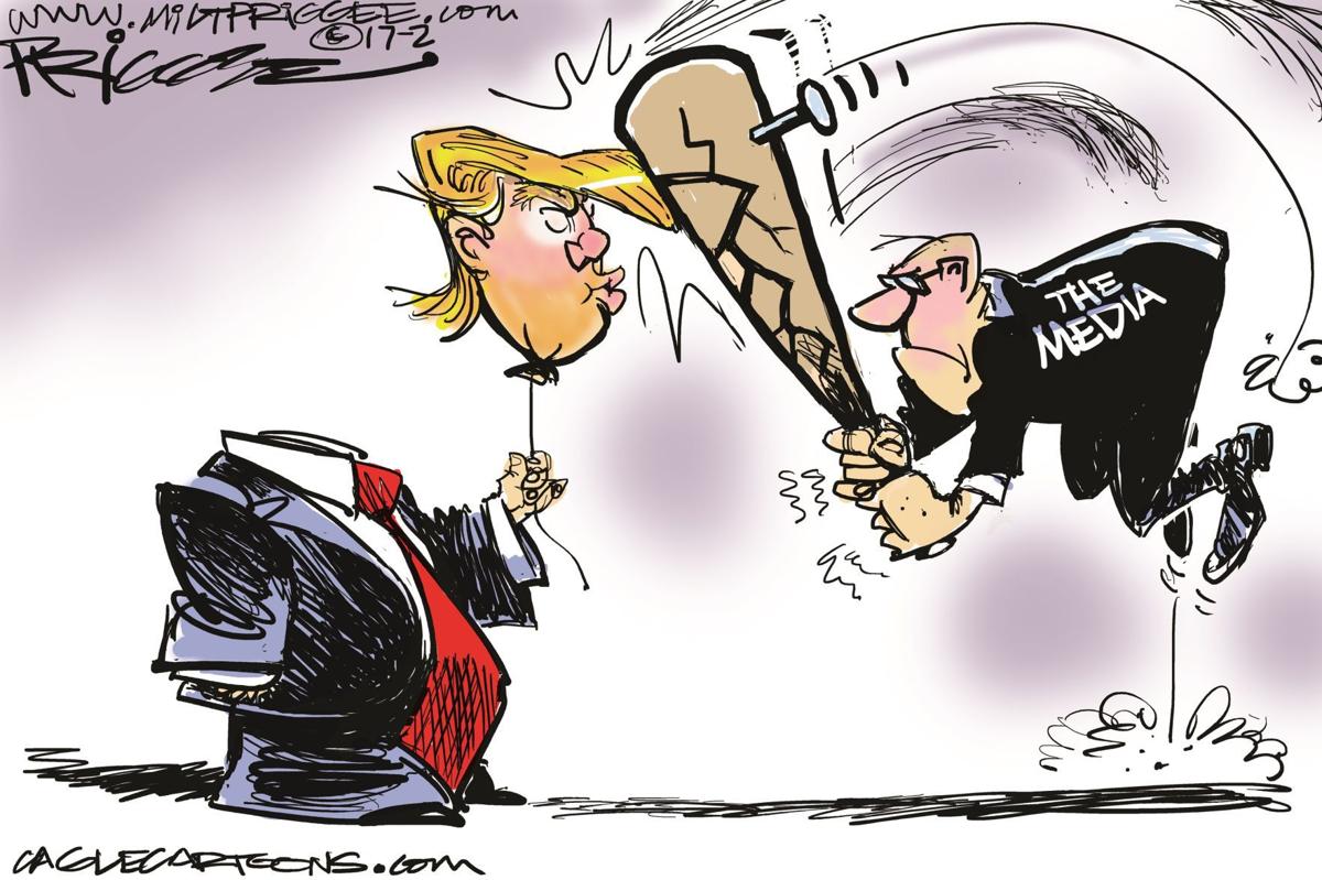 Political cartoons: Facts, fake news, Flynn, immigration ...