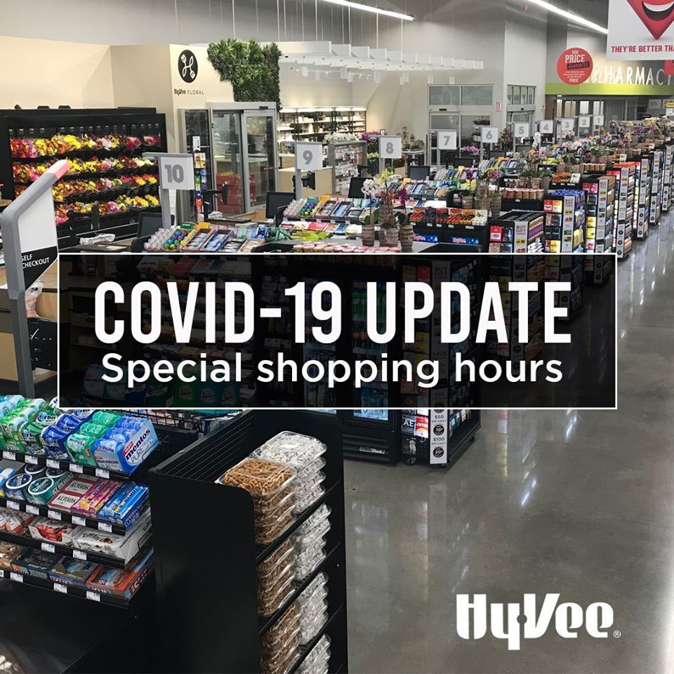 Hy Vee Joins List Of Stores Offering First Hour Open To Elderly