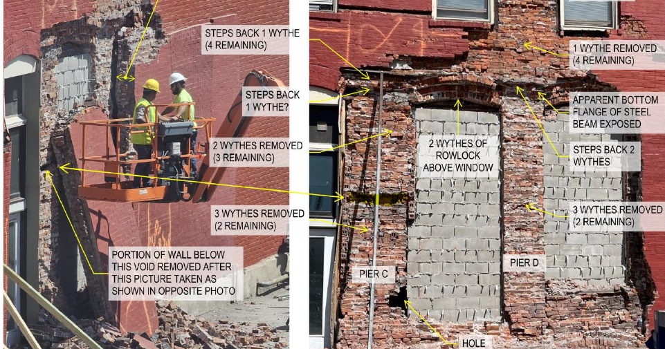 Davenport Building collapse report: engineer, contractor - Vimarsana News