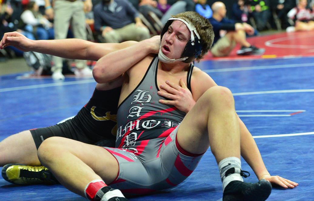 State wrestling Osage’s Williams, HD’s Chipp score emotional