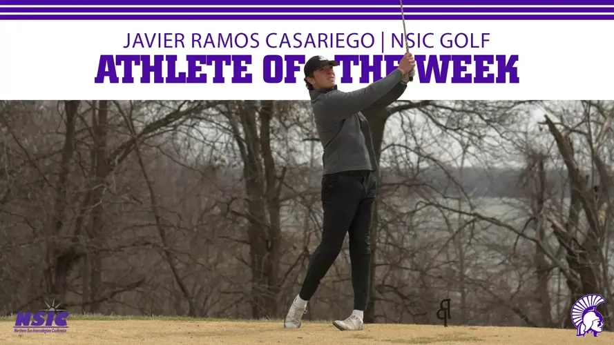 Ramos Casariego Named NSIC Men's Golf Athlete of the Week