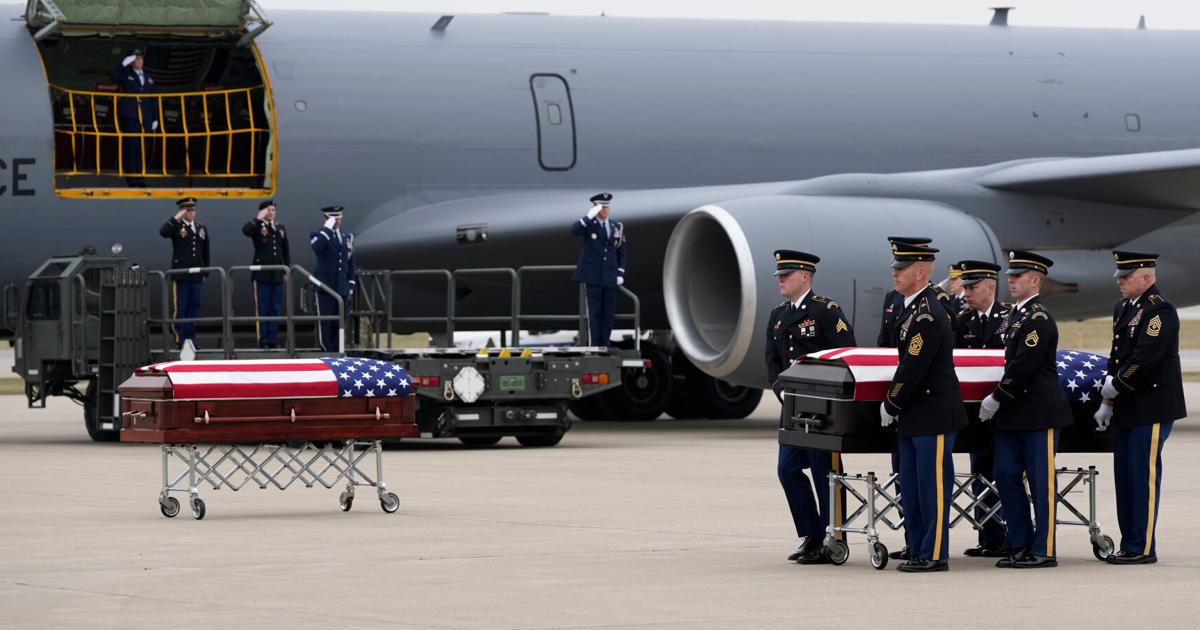 Iowa National Guard soldiers killed in Syria return home