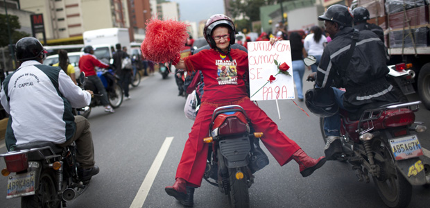 APTOPIX Venezuela International Women Day