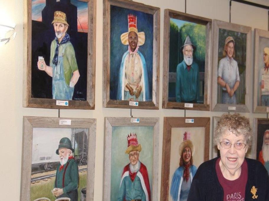 Hobo Portraits Finally Find Permanent Display Space In Britt Britt News Tribune Globegazette Com