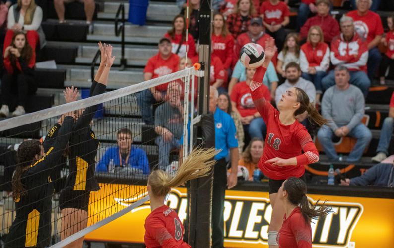 High School Volleyball Saint Ansgar clinches first state tournament