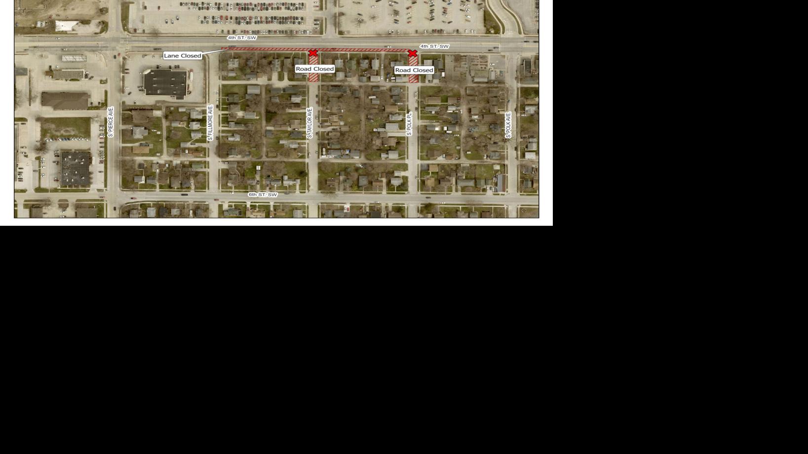 Latest Mason City Lane Closure Fourth Street Southwest Business Globegazette Com