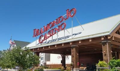 Diamond Jo Casino sign weblogo
