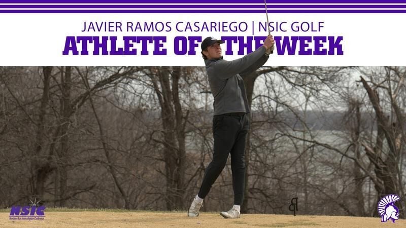Ramos Casariego Named NSIC Men's Golf Athlete of the Week