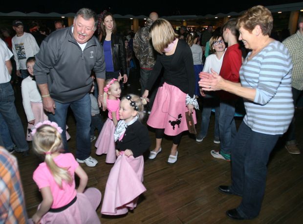 Sock hop fun