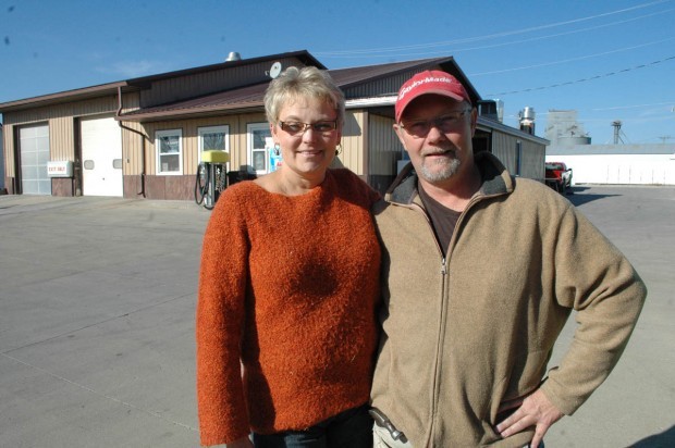 Scott and Sherri Beyer, owners of Kwik Serve.