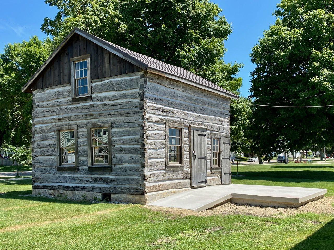 Progress Continues On Log House At Fairgrounds Mitchell County Press Globegazette Com