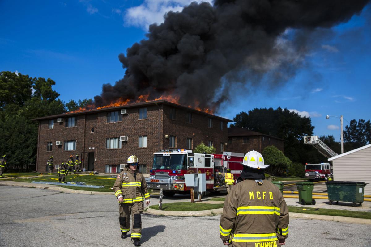 Plymouth Road apartment fire