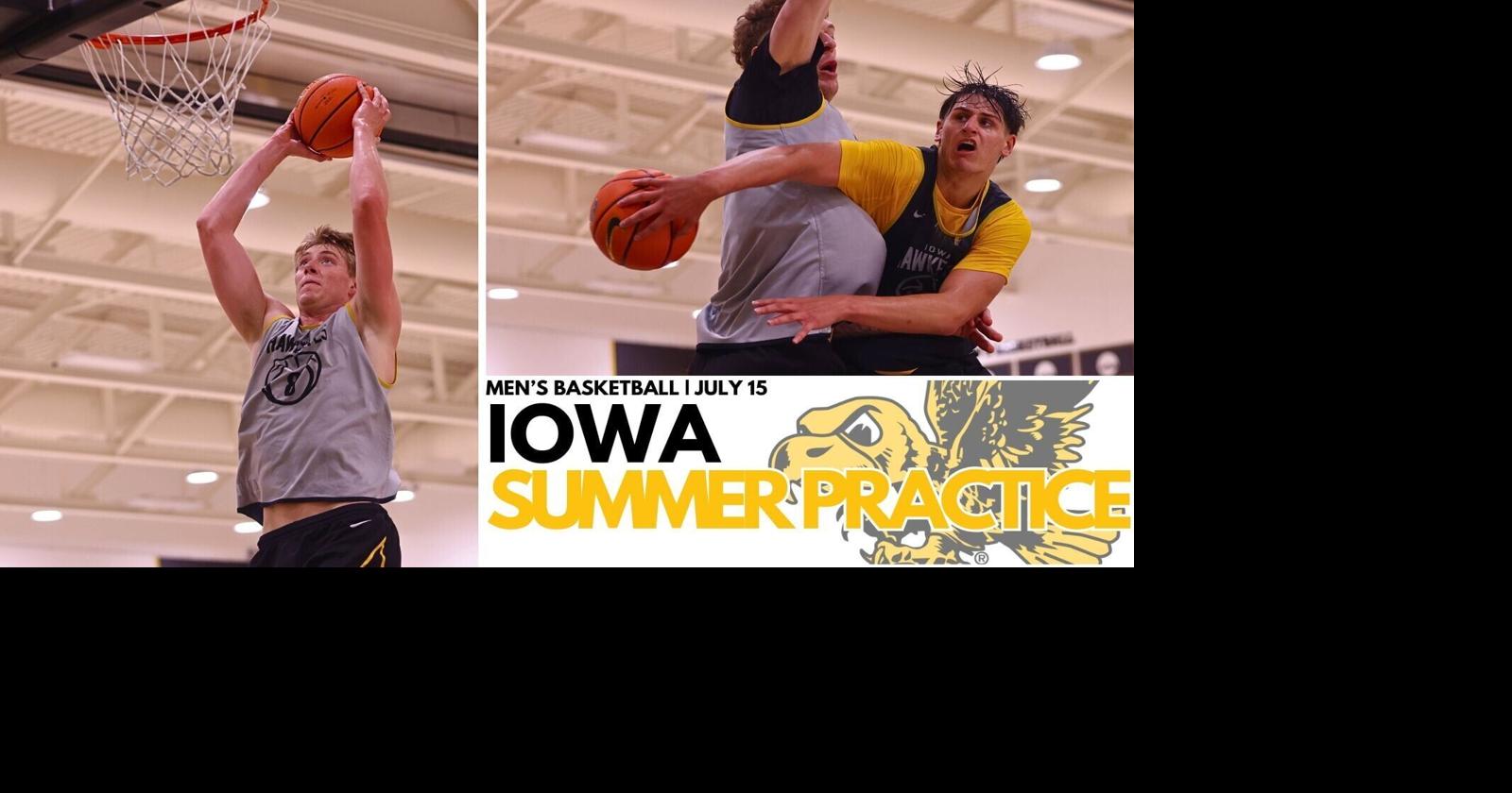 Photos: Iowa men's basketball summer practice, July 15