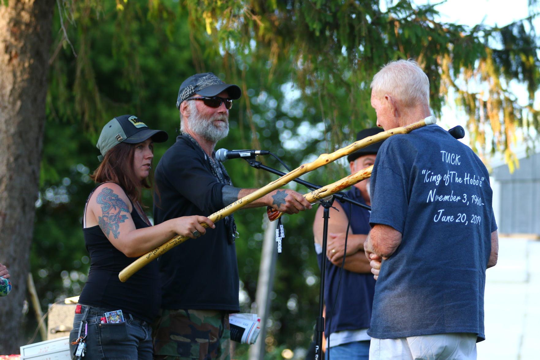Hobo Days Opening ceremony honors Connecticut Shorty, other hobos