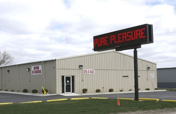 Pure Pleasure appeals county s decision labeling it a sexually