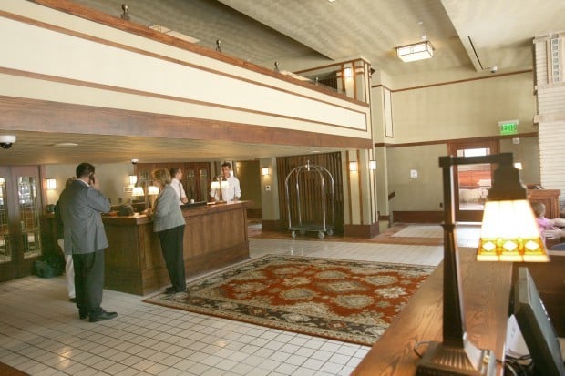 Historic Park Inn lobby