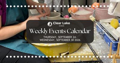 Clear Lake Events September 24-30, 2026