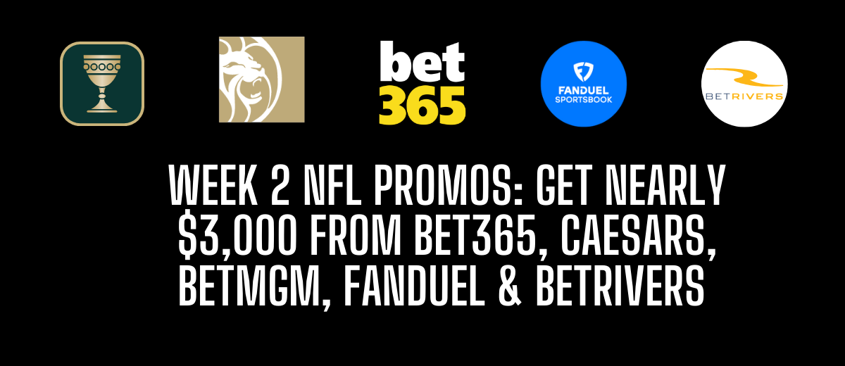 Caesars promo code gets you $250 bonus for MNF Week 2 odds