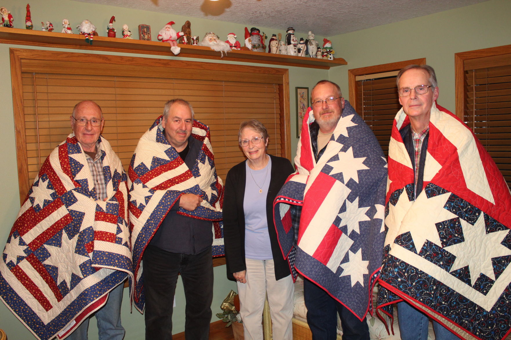 Four Veterans Honored With Quilts Of Valor