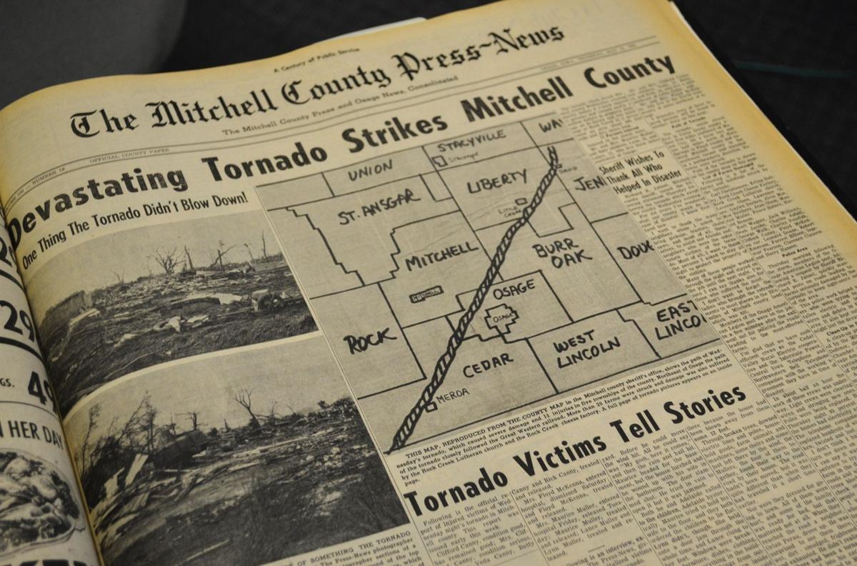 Fifty years ago, tornado devastated parts of Mitchell County Mitchell