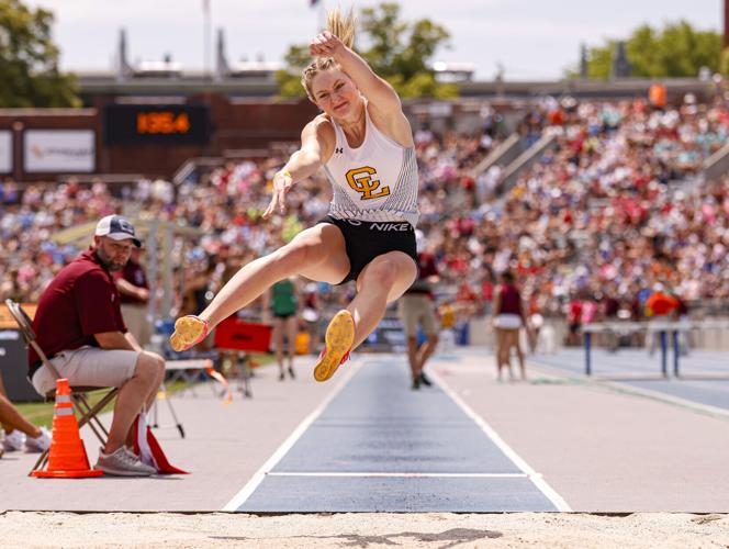 Reese Brownlee sets meet records in 400 hurdles, long jump