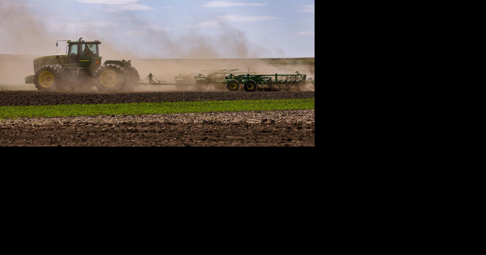 Corn and soybean planting has caught up with last year