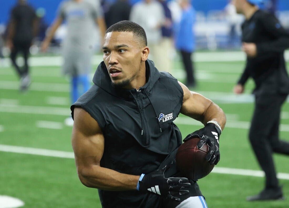 Detroit Lions NFL Levitating Football