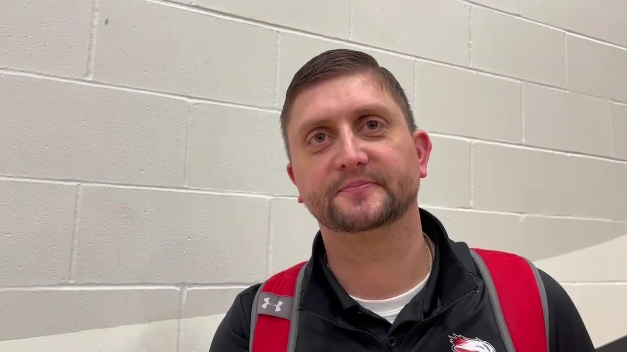 Mason City head coach Nick Trask