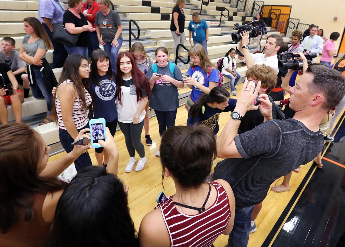 Olympian Shelby Houlihan assembly