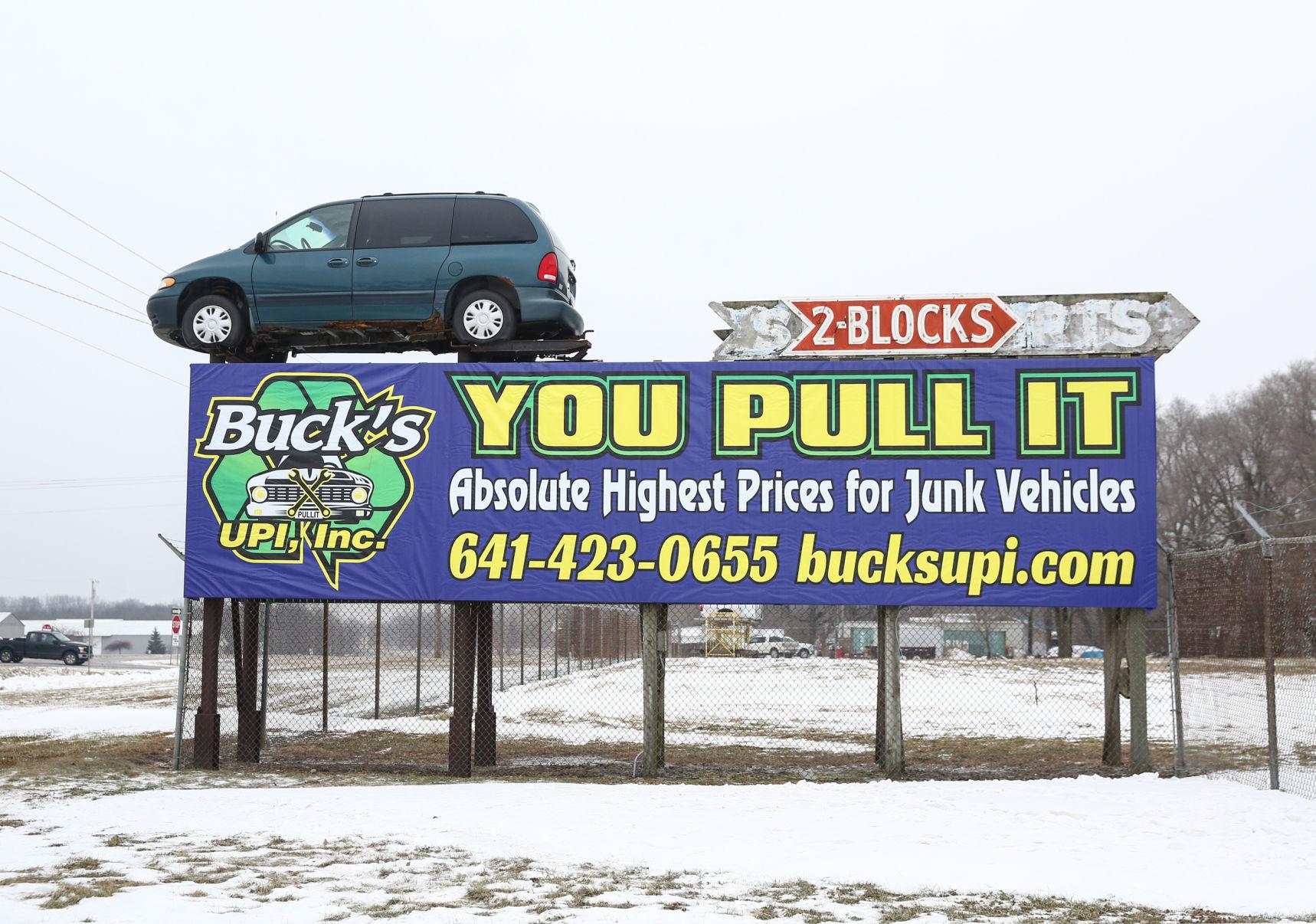 Buck's Auto Yard opens at former Van Horn site in Mason City