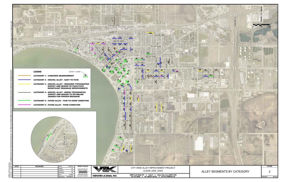 Clear Lake Considers 250k Alley Resurfacing Project Mason City North Iowa Globegazette Com