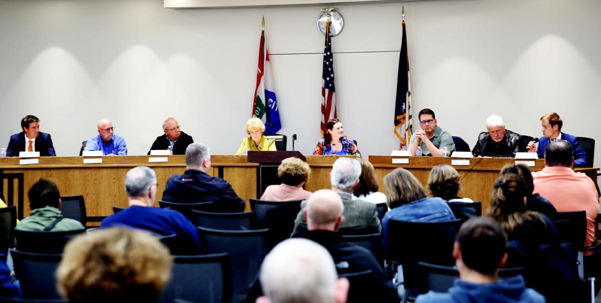 Mason City Council candidates speak at LWVNI sponsored forum