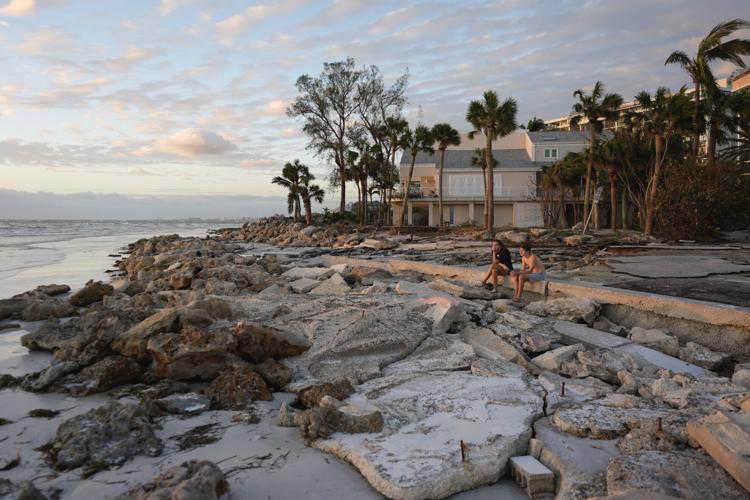 Snowbirds on Florida's Gulf Coast navigate hurricane damage