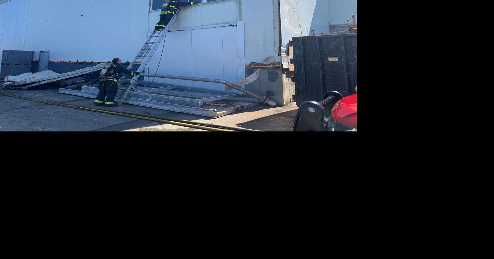 Crews douse fire at State Fish Pier processor