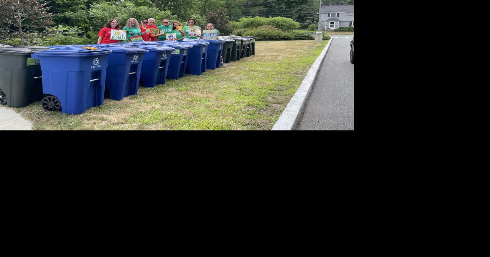 Volunteers promoting covered trash cans to keep Gloucester clean News