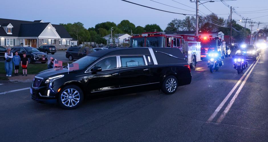 A solemn tribute: Fallen trooper escorted home by colleagues | Local