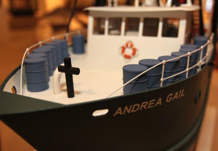 Wooden Andrea Gail the Perfect Storm Model Boat 16 