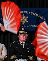 Swearing-in ceremony for Essex County Sheriff Kevin F. Coppinger in Lynn
