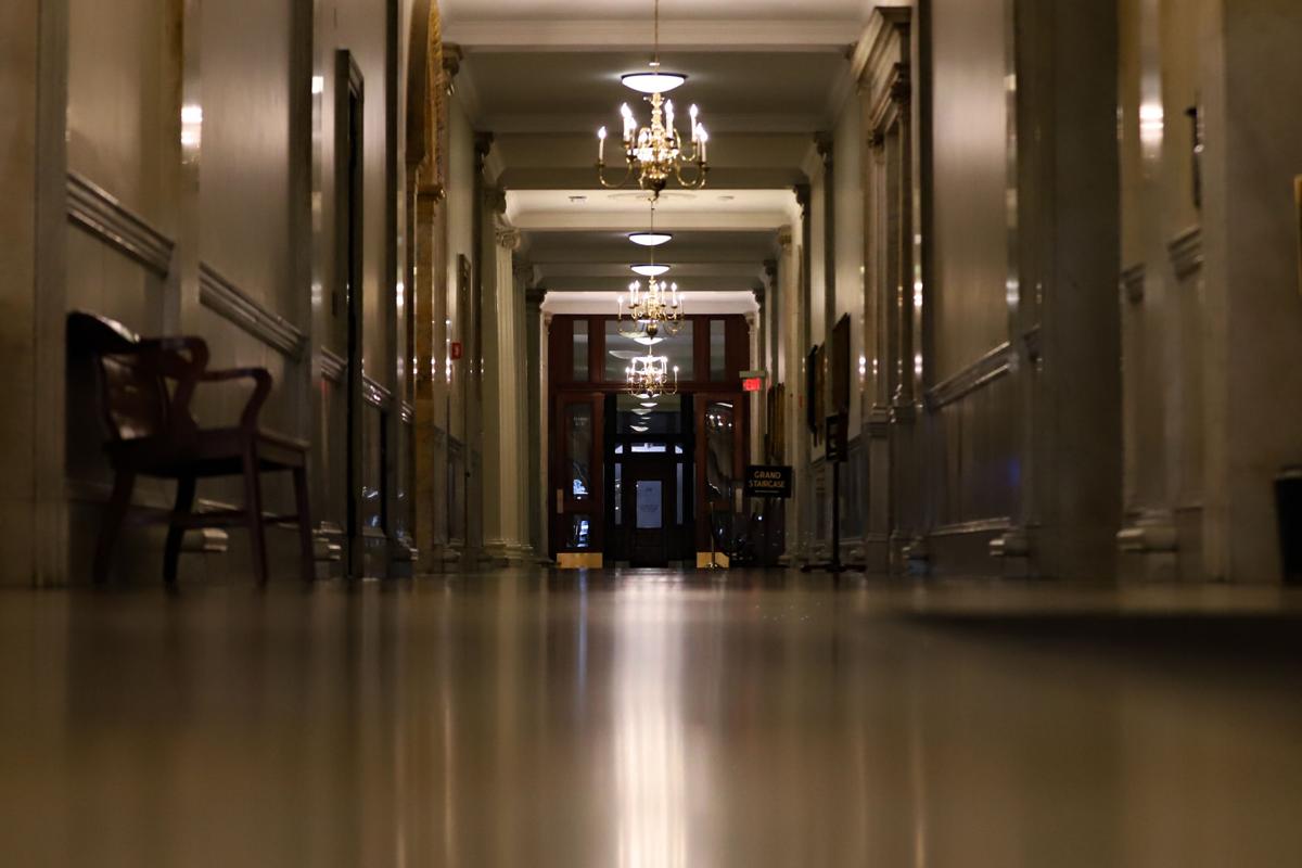 At the State House during the pandemic