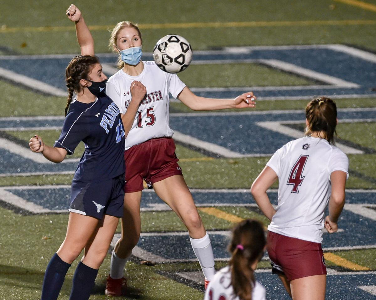 Gloucester at Peabody girls varsity soccer game