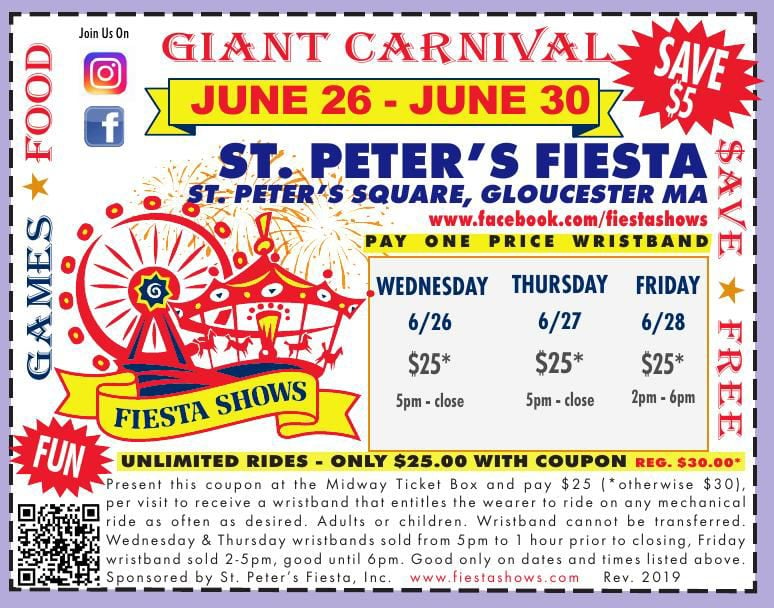 St. Peter s Fiesta Carnival coupon gloucestertimes