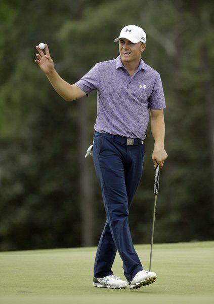 Jordan spieth masters on sale scores