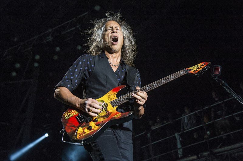 Oh, the horror! Exhibit showcases Metallica guitarist's classic movie