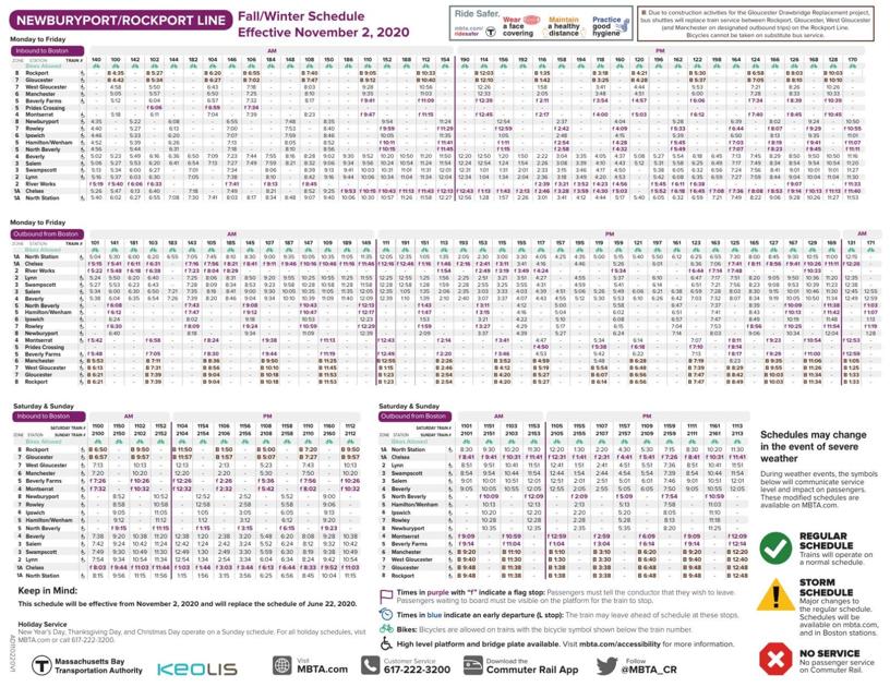 Commuter rail schedule changes include options for local riders Local